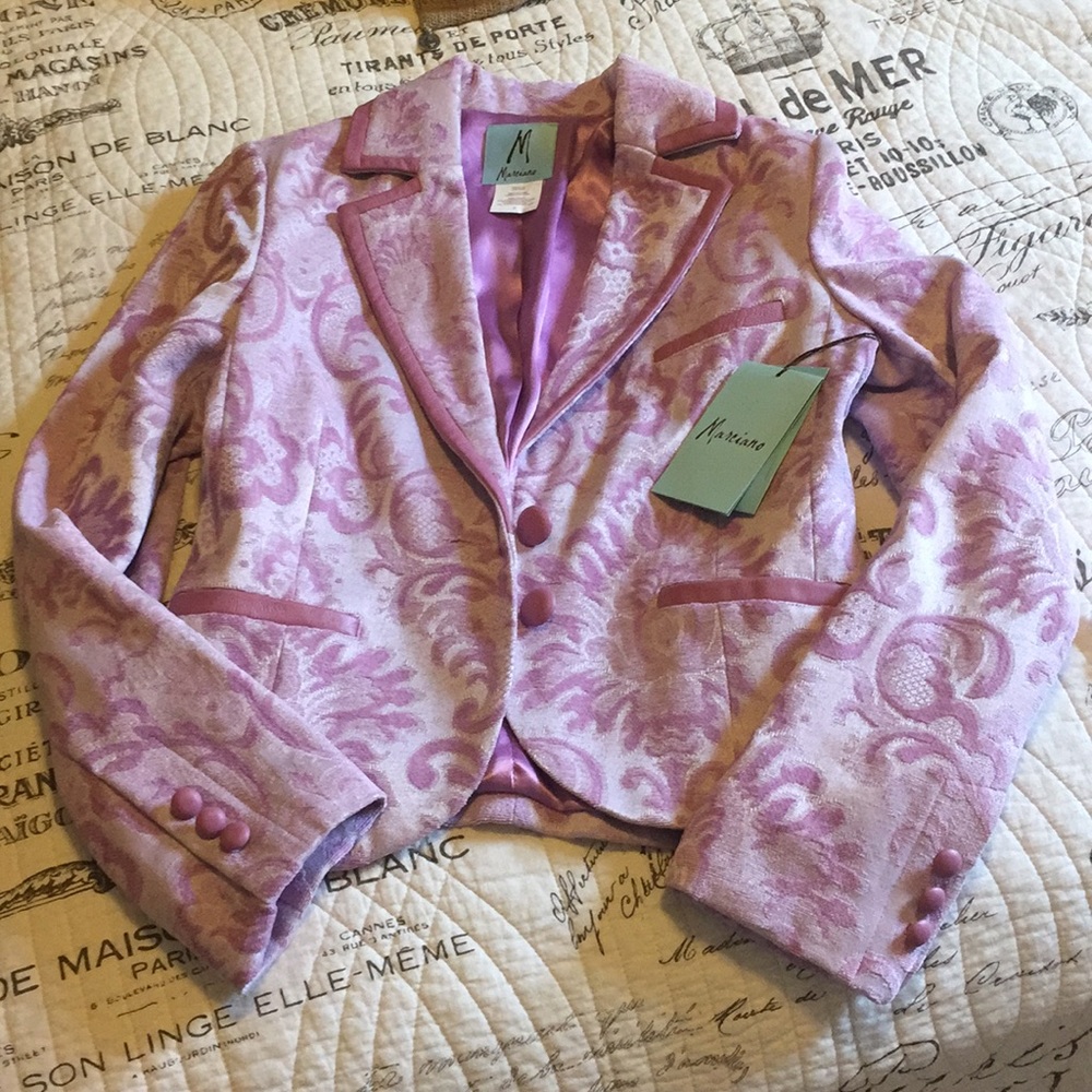 NWT Marciano Light Purple Blazer